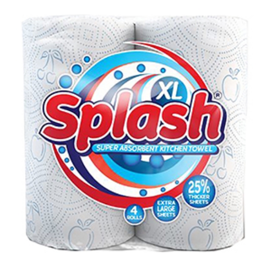 Picture of Kitchen Towel Splash XL 4pk x6